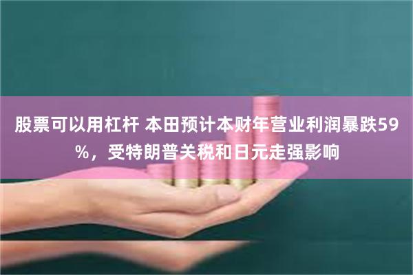 股票可以用杠杆 本田预计本财年营业利润暴跌59%，受特朗普关税和日元走强影响
